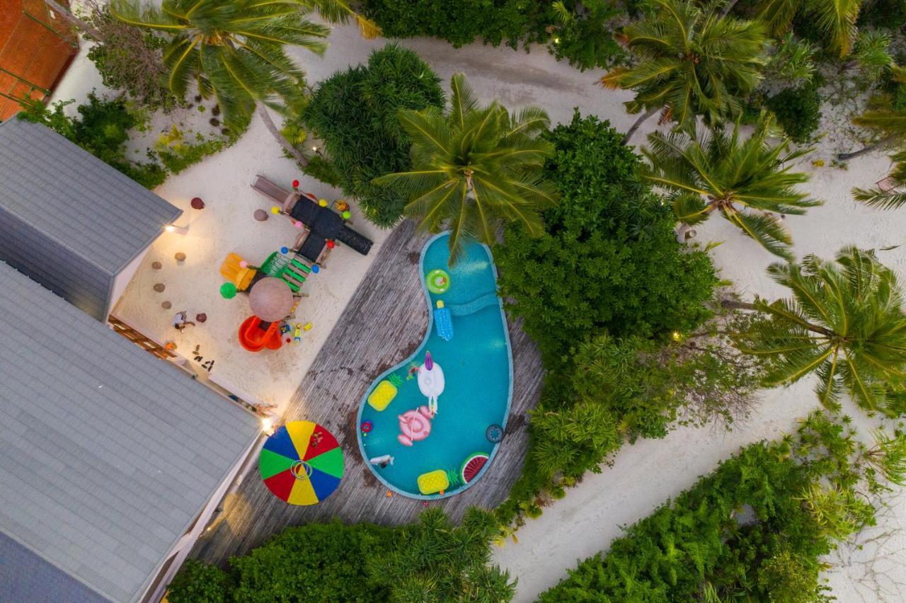The Standard, Huruvalhi Maldives (Adults Only) Meedhoo  Esterno foto Aerial view of the resort